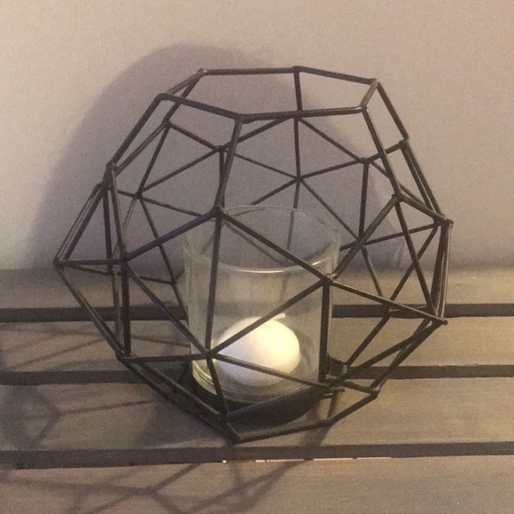 Geometric Candle Holder - Picture 3 of 3